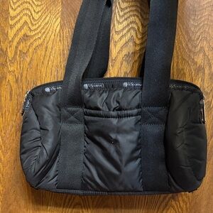 Lesportsac Black Nylon Tote Bag